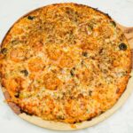 Garlic Prawn Pizza